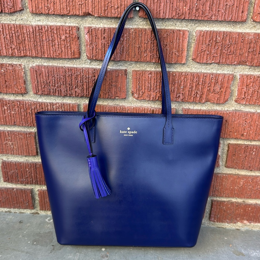Kate Spade Blue Tote Bag